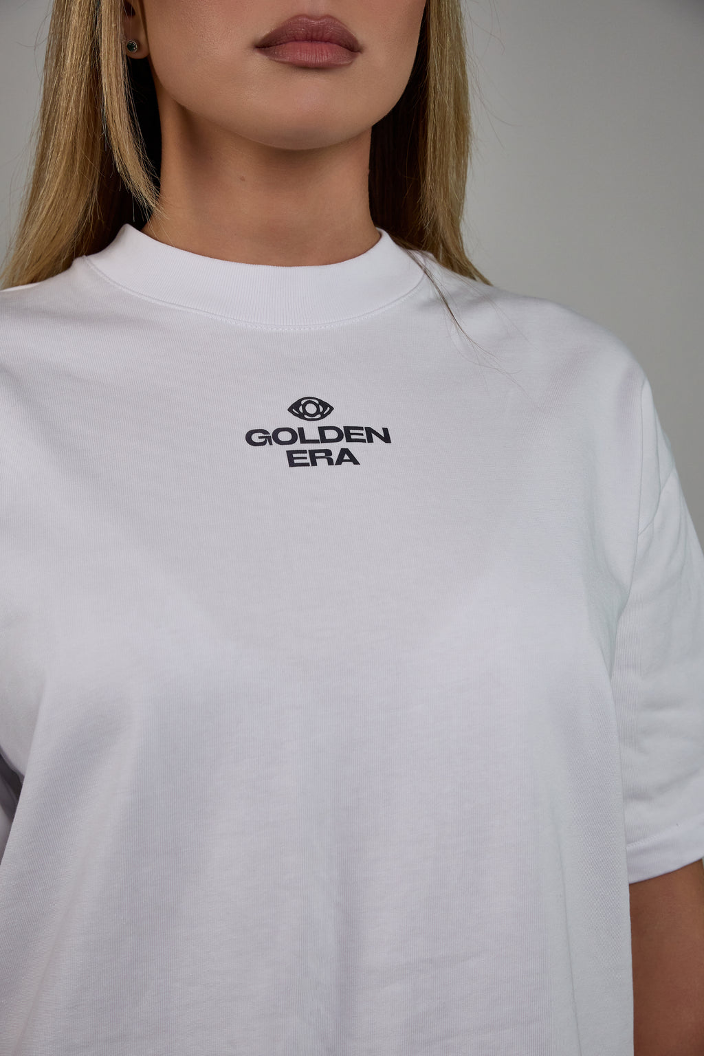 Golden Era “Art Line” Balti Marškinėliai Moterims