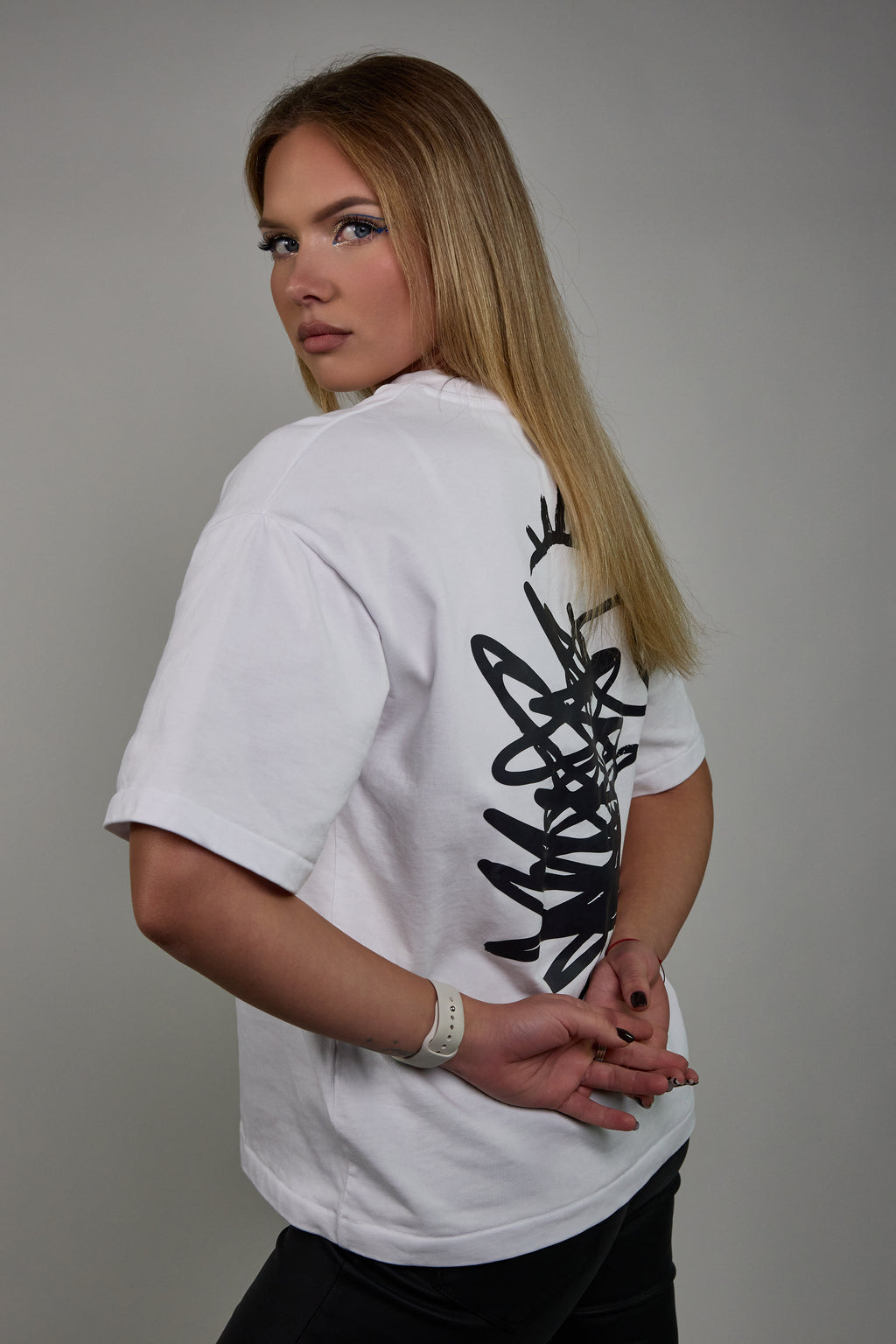 Golden Era “Art Line” Balti Marškinėliai Moterims