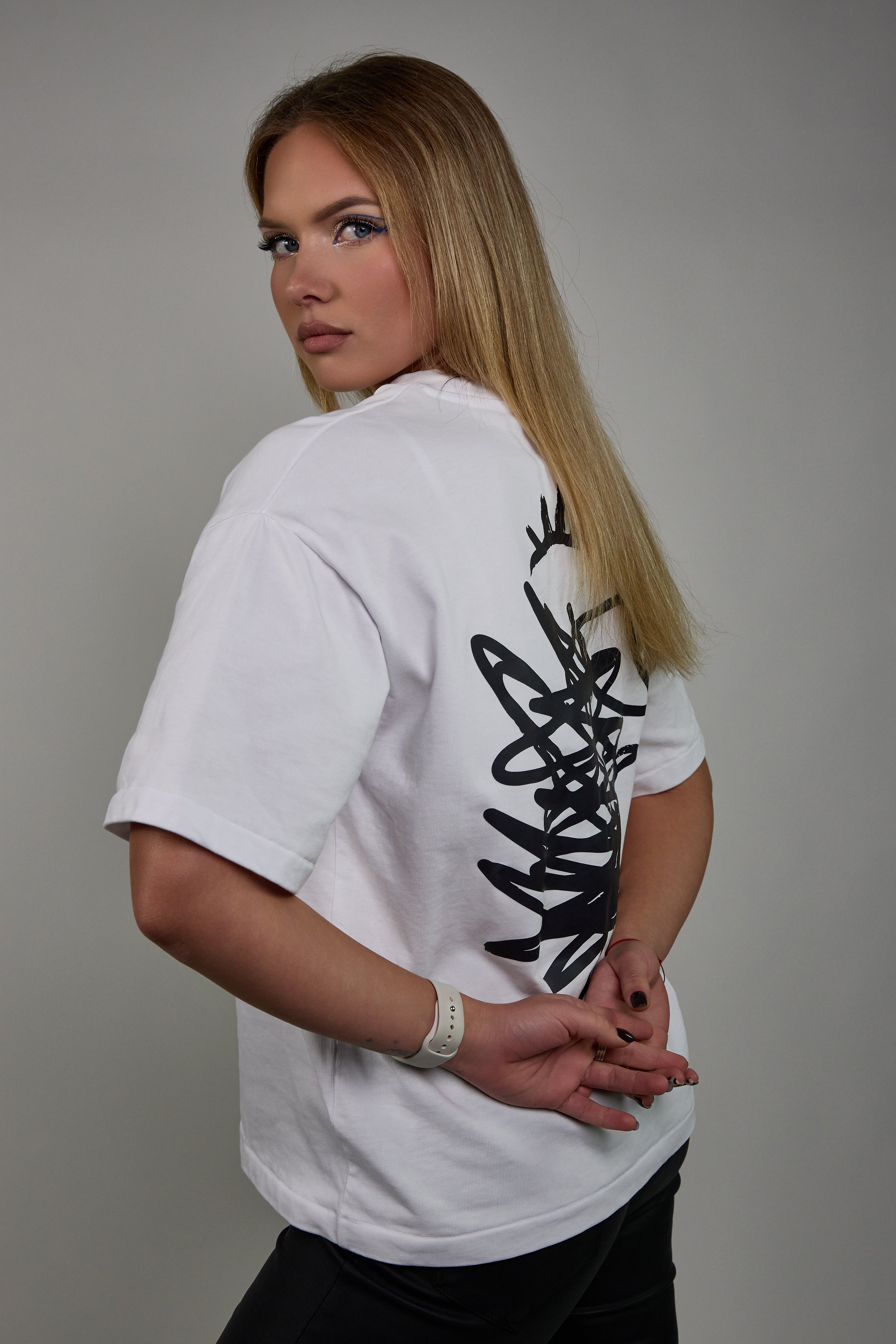 Golden Era “Art Line” Balti Marškinėliai Moterims