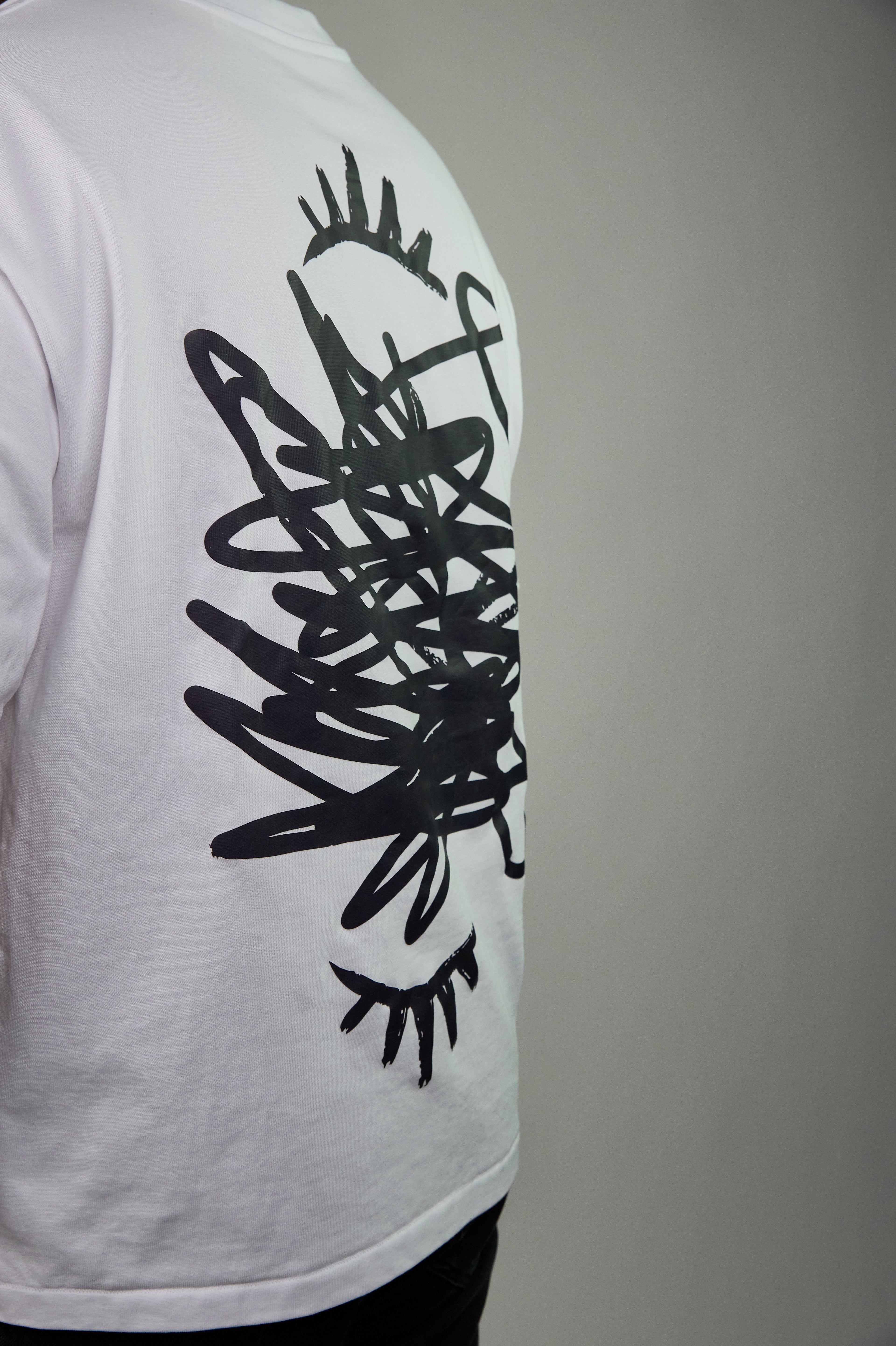 Golden Era “Art Line” Balti Marškinėliai Vyrams