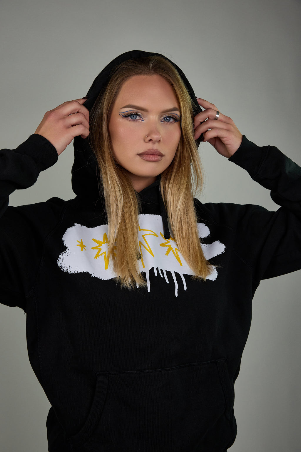 Golden Era Signature Džemperis – Juodas Moterims