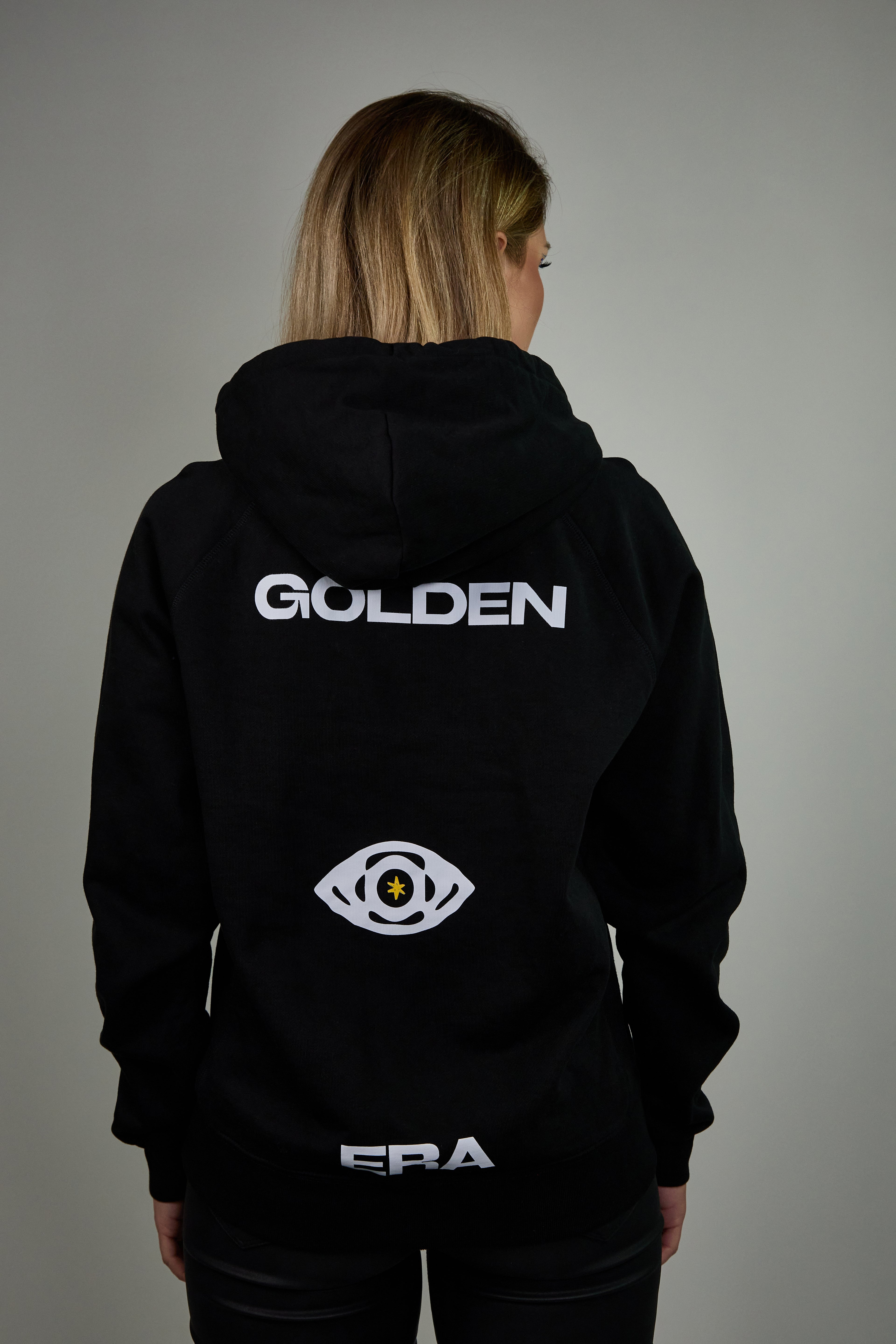 Golden Era Signature Džemperis – Juodas Moterims